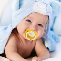 婴儿安抚奶嘴安睡型超软仿母乳新生的宝宝安慰神器哄娃神器防胀气 [S码适合0-6个月宝宝]1个装