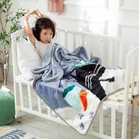 小毛毯婴儿毛毯盖毯儿童宝宝小毯子小被子婴儿推车防风毯四季通 好梦 单层100*140cm