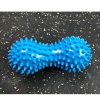 脚底按摩球颈椎康复保健球肌肉放松筋膜球足底刺球瑜伽脚底刺猬球 花生刺猬按摩球 蓝色