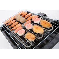 电烤炉家用小型室内不粘无烟烧烤盘烤串架插电环保烧烤炉 烧烤炉（塑料底盘）