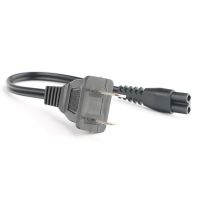 手电充电器双孔电源线 强光手电充电线2孔直冲线220V 确认电压 220可以用