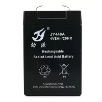 劲源4V6AH/20HR电子秤蓄电池商用台秤手电探照灯专用电瓶7AH通用 4V6AH电池
