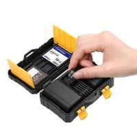 沣标储存卡收纳盒佳能LP-E6电池盒fz100索尼SD卡盒CF内存卡保护盒 FB-SC08 卡盒