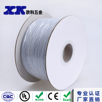 铁芯扎带扎丝PVC/PE扎带自动机专用扎带捆绑带彩色扎带扎丝束线带 PVC白色 1000M/轴 ROHS