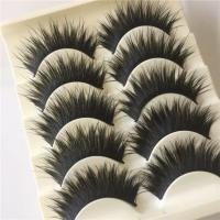 [五对装]浓密加长卷翘假睫毛舞台妆硬梗夸张浓妆演出夜店拉丁舞 Y-1 一盒睫毛(无赠品)