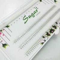 自然嫁接睫毛种植假睫毛下眼睫毛蚕丝6mm3根朵毛下睫毛下眼毛