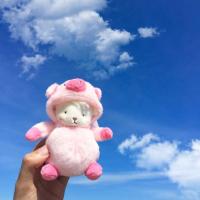 小羊挂件可爱公仔钥匙扣背包毛绒玩偶书包ins毕业男女生纪念礼物 挂件-12cm-小羊-猪