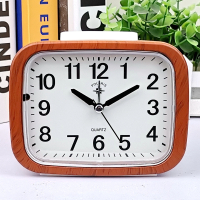 北极星闹钟大字体静音床头钟老人大字体钟表闹钟夜灯贪睡卧室台钟 2225黄色