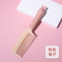气垫梳子女士专用长发卷发气囊按摩头部经络梳脱发静电内扣家用防 粉色小兔子【不含赠品】