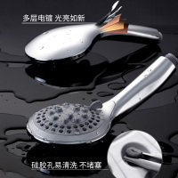 浴霸喷头浴室淋浴喷头通用花洒带软管大出水淋雨花洒喷头家用洗澡 五档喷头[经典款]