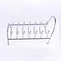 厨房不锈钢碗碟置物架单层晾碟架盘子沥水架子收纳架沥水架碗架 七卡