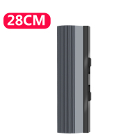 一键换头拖把头替换头通用钩子棉卡扣海绵吸水胶棉拖把头免螺丝款 一键换头[免螺丝款]小号28CM[一个装]