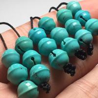 湖北十堰竹山绿松石铃铛配饰配串手链项链搭配独家 8mm
