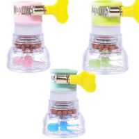 水龙头防溅水花洒过滤嘴厨房面盆滤水器可旋转伸缩万向喷头节水器 第四代[万能接头加麦饭石过滤] 2个装[聚划算]