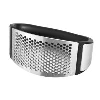 不锈钢环形压蒜器绞蒜器家用手动捣蒜器厨房姜汁压蒜泥神器捣碎器 430#压蒜器(彩盒装)