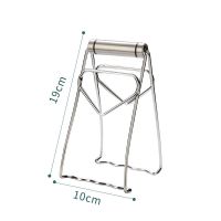 加厚304不锈钢防烫夹取碗夹蒸菜抓子提盘器厨房神器蒸夹盘子防滑 304高档提盘夹