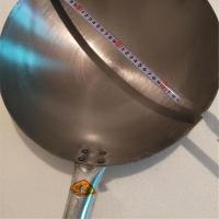 炒锅钢皮锅铁皮菜锅钢板锅饭店35蛋炒饭专用38超轻40很轻便薄 36厘米炒锅(不送勺)