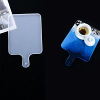 不规则摆台杯垫集合模具 五款手工制作硅胶模具 小长方托盘