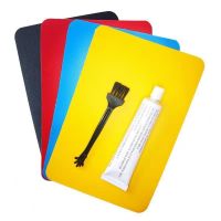 .大号30ml修补包片修补胶水充气床沙发游泳池圈补贴pvc橡皮艇 30毫升胶水+4张随机色补片