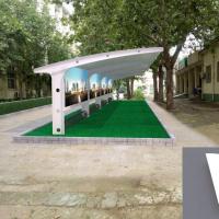 膜结构车棚停车棚充电桩车棚膜结构汽车棚雨棚遮阳篷雨棚张拉膜