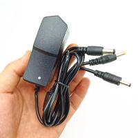 12V12.6V伏多功能适配器三个头万能圆孔式头灯18650锂电池充电器 3.6V3.7V4.2V (1米线)