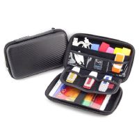 硬皮质2.5寸移动硬盘包游戏机包移动电源收纳包保护套 黑色