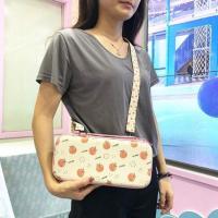 任天堂switch游戏机斜跨绳收纳包卡通lite保护套软硬壳盒子防摔NS switch收纳包 橘子 [配同款斜