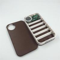 指环软件主板5节免焊接移动电源盒双usb充电宝电路板外壳diy套件 咖啡色（板+壳）