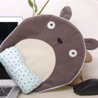 漫笛儿鼠标垫办公手工萌卡通护腕手托创意可爱电脑防滑布艺鼠标垫 龙猫