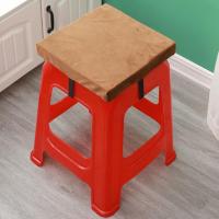 LEHOME凳子海绵坐垫儿童椅子软垫制衣厂员工屁股垫工厂办公凉席垫 30*30冬款/绒布咖啡色海绵垫