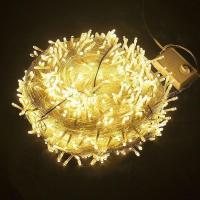 LED小彩灯闪灯串灯满天星七彩变色家用霓虹灯户外防水节日装饰灯 暖白 2米10灯-电池款