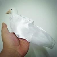 !舞台出鸽魔术道具单手出鸽袋鸽囊-鸽袋-鸽子囊鸽子衣出鸽子 白色 均码