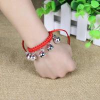 六一儿童节表演舞蹈手链铃铛 演出跳舞铜铃铛手脚链 成人学生手绳 12mm铃铛 小朋友手链