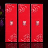 50盒 结婚用品喜烟盒火柴喜字长方形火柴盒婚庆布置结婚用品 荷花款(经典款)