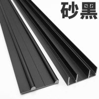 加厚免开槽移门上下双门轨道推拉门双滑槽滑轨趟门静音轮导轨配件 1米 银色