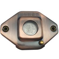 不锈钢猫眼防盗器猫眼防护器猫眼防护罩专业防拔猫眼偷盗 古铜色(不锈铁材质)