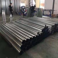 镀锌白铁皮螺旋风管排风排烟除尘新风圆风管废弃排放管道烟囱管 具体尺寸数量报价