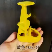 新型免钉楼板厚度控制器混凝土板厚控制器防水板厚塑料控高器 10cm加厚10个