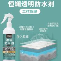 透明防水胶厕所楼道下水管防水漏水滴水屋顶墙壁天花板渗水补漏 防水剂300毫升