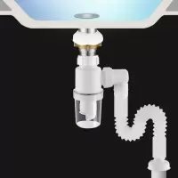 洗脸盆下水道防臭下水管排水管洗手盆洗手池下水器洗面盆台盆配件 防臭下水管(面盆使用)