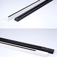 LED射灯冰蓝光软床布艺家具沙发展厅高清专用聚光偏蓝光海洋馆灯 轨道条1米 冰蓝光 外壳白色