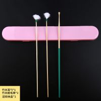 采耳工具打掏耳朵毛毛神器套装挖耳踩耳鹅毛棒采儿陶耳朵掏耳羽毛 竹柄鹅毛棒2支+竹柄耳勺【粉盒装】