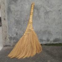 家用天然植物扫帚扫把手工芒花芒草笤梳笤帚扫主材料地板扫地不伤 原色