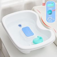 平躺式老人孕妇坐月子洗头盆卧床病人家用床上大人护理免弯腰 洗头盆-送水勺 按摩刷