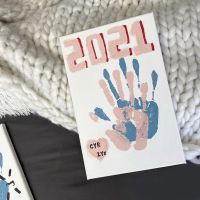 diy情侣手印相框掌印画框纪念日指印掌纹油画框送男友生日礼物 油画款(20X30cm)