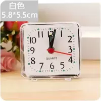 闹钟学生可爱男孩女孩闹钟卡通闹钟床头闹钟大铃声创意懒觉小闹钟 小方块5.5Cm