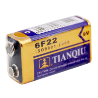 万用表电池9V万能表电子测试仪器玩具无线话筒麦克风吊灯6F22S 9V电池1颗