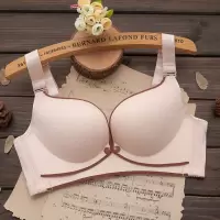 2件送内裤一条]哺乳文胸孕妇孕产内衣胸罩喂奶聚拢防下垂无钢圈 0223 百搭肤 34/75