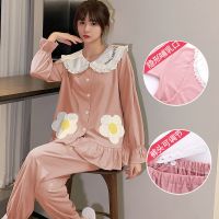 三件套月子服春秋冬季棉质产后孕妇哺乳睡衣3月份夏吸汗薄款产妇4 两件套0451豆沙 M[建议80-100斤]
