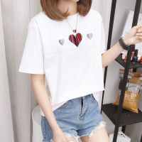 2021春秋外出辣妈喂奶衣服矮个子隐形孕妇产后百搭月子服夏季薄款 心形白色 M